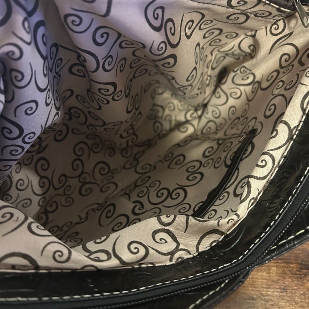 Studded Black And Multicolor Patterned Women's Ca… - image 6